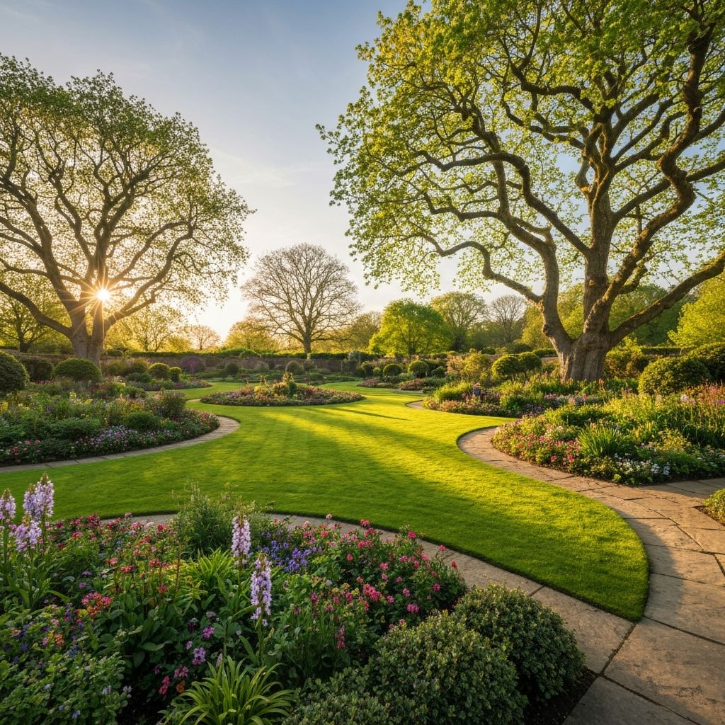 Professional landscape work